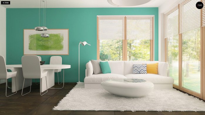 Проєкт будинку U254 - Одноповерхові дома в Україні