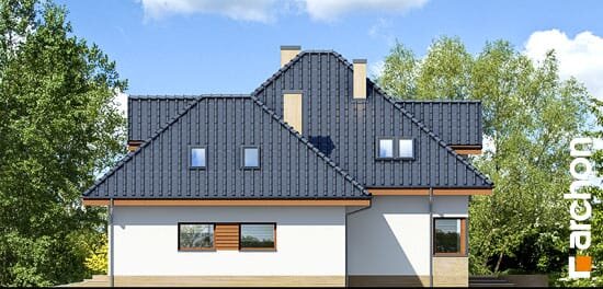 Проект дома Дом в рукколе 5 (Г2Н) - 4 С мансардным этажом дома в Украине