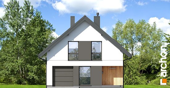 Проект дома Дом в арлетах - 3 С мансардным этажом дома в Украине