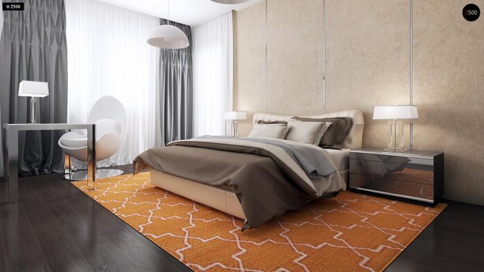 Проєкт будинку U203 - Одноповерхові дома в Україні