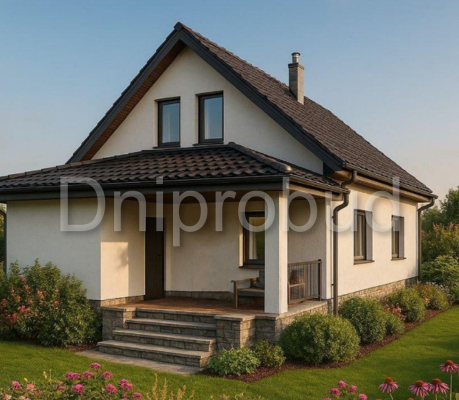 Мансардный дом в с. Щербановка