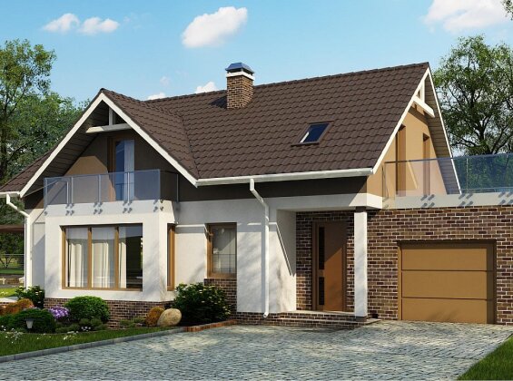 Проект дома U128 GP