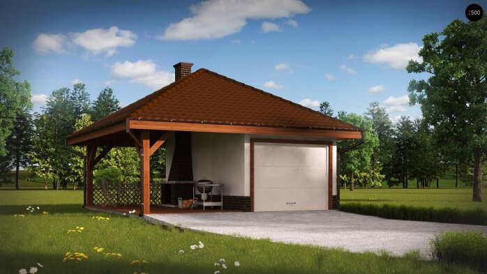 Проєкт будинку Ug14 - Одноповерхові дома в Україні