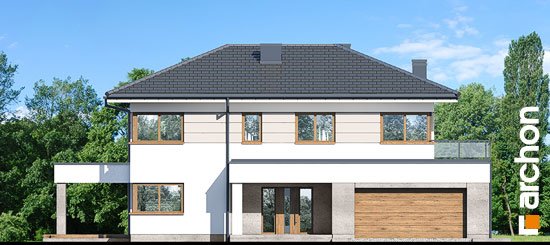 Проєкт будинку Вілла Міранда 12 (Г2) - Двоповерхові дома в Україні