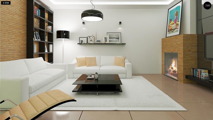 Проєкт будинку U284 GP2 - З мансардним поверхом дома в Україні