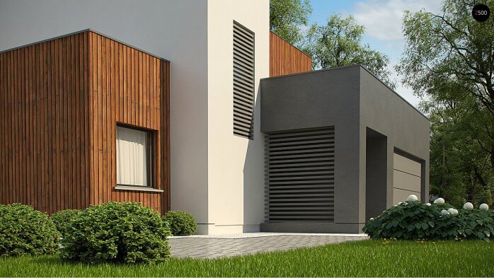 Проєкт будинку Ux74 - Двоповерхові дома в Україні