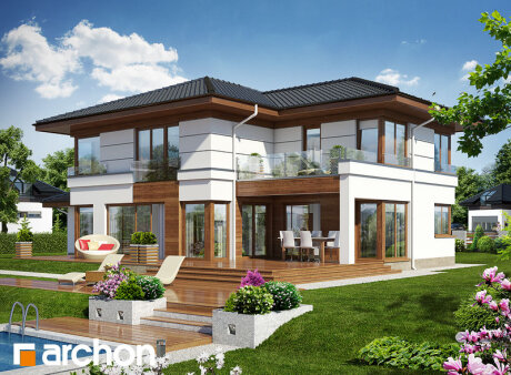 Проект дома Вилла Вероника 3 вер. 2