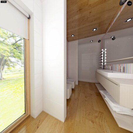 Проєкт будинку Ux54 - Двоповерхові дома в Україні