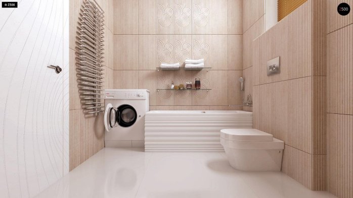 Проєкт будинку U93 - Одноповерхові дома в Україні