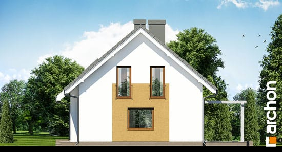 Проект дома Дом в лиметках вер.2 - 4 С мансардным этажом дома в Украине