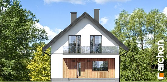 Проект дома Дом в сон-траве 6 - 3 С мансардным этажом дома в Украине