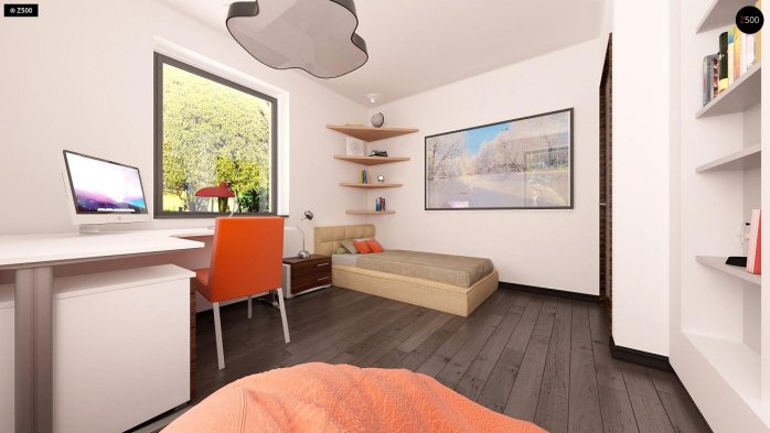 Проект дома U241 - 19 Одноэтажные дома в Украине