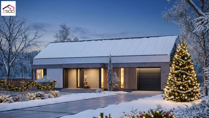 Проєкт будинку U583 - Одноповерхові дома в Україні