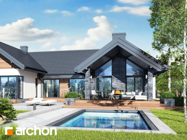 Проєкт будинку Будинок в клівіях 9 (Г2) - Одноповерхові дома в Україні