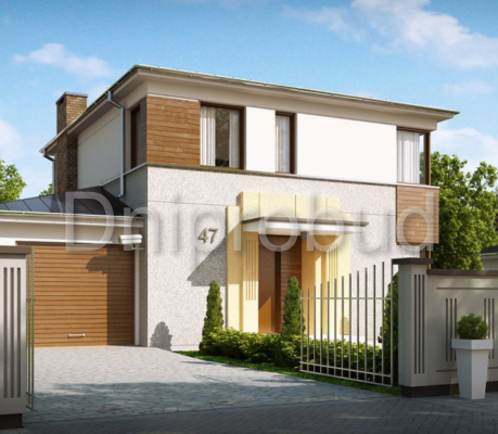 Двухэтажный дом в с. Куриловка