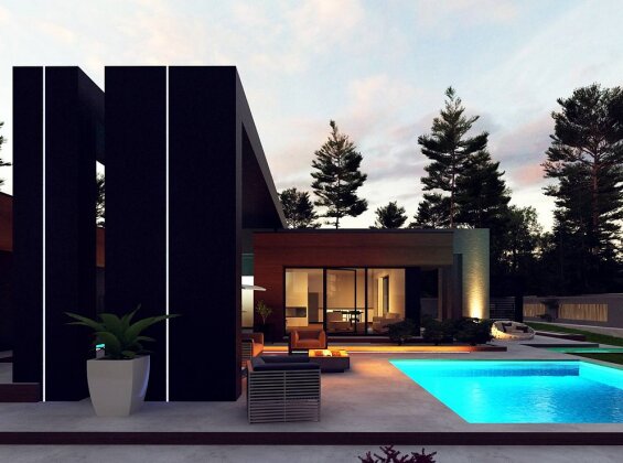 Проект дома Ux158 +