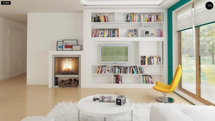 Проєкт будинку U162 GLv2 - З мансардним поверхом дома в Україні