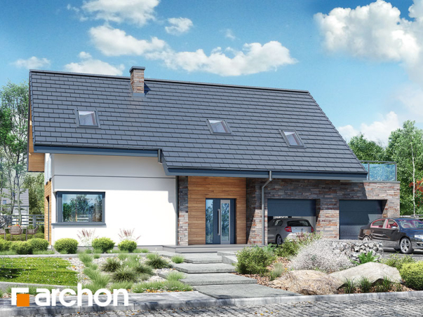 Проект дома Дом в брунерах (Г2) - 2 С мансардным этажом дома в Украине