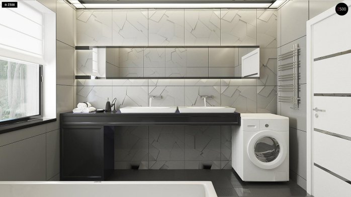 Проєкт будинку Ux123 GP2 - Двоповерхові дома в Україні