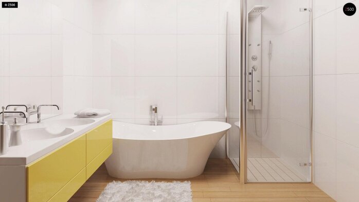 Проєкт будинку U200 - Одноповерхові дома в Україні