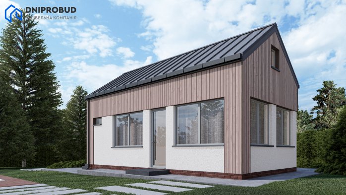 Проєкт будинку Db 21 - Одноповерхові дома в Україні