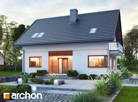 Проект дома Дом в яблонках 14