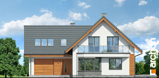 Проєкт будинку Будинок на поляні 2 вер.2 - З мансардним поверхом дома в Україні