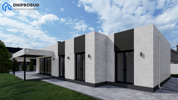 Проєкт будинку Db 23 - Одноповерхові дома в Україні