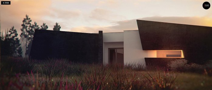 Проєкт будинку Ux180 - Одноповерхові дома в Україні