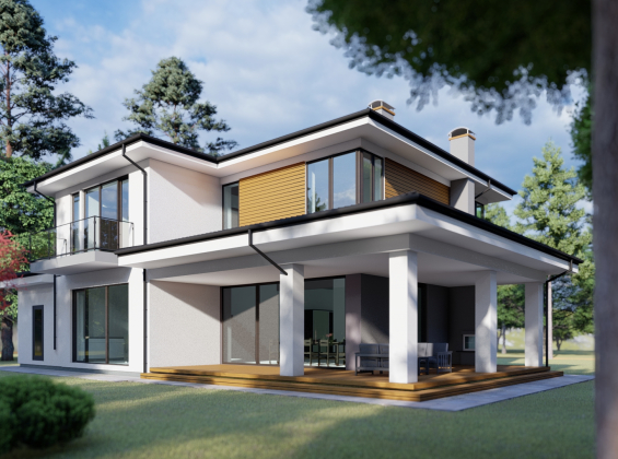 Проєкт будинку DBT 181