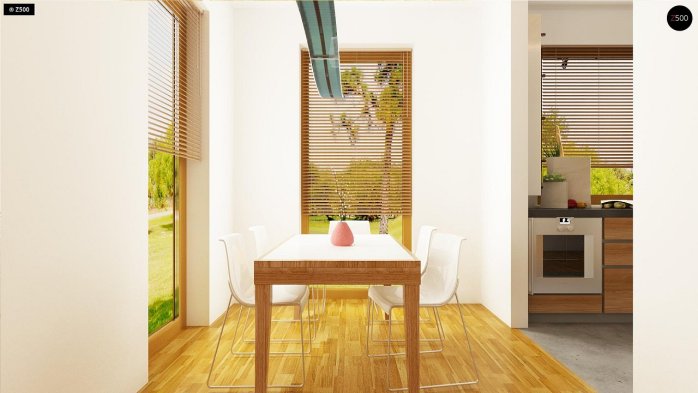 Проєкт будинку U302 - З мансардним поверхом дома в Україні