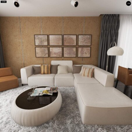 Проєкт будинку U203 - Одноповерхові дома в Україні