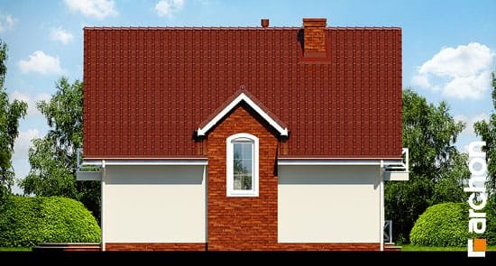 Проект дома Дом в кувшинках вер.2 - 4 С мансардным этажом дома в Украине