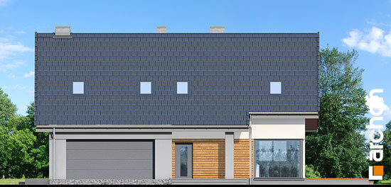 Проект дома Дом в яблонках 15 (Г2) - 3 С мансардным этажом дома в Украине