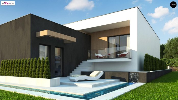 Проєкт будинку Ux151 - Двоповерхові дома в Україні