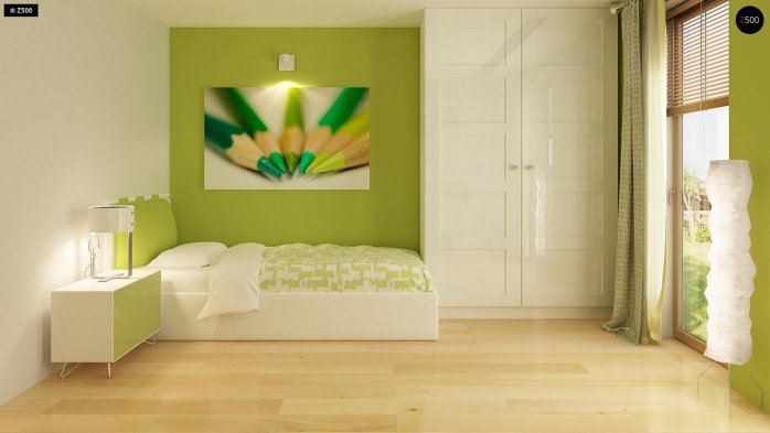 Проект дома Ux49 minus - 11 Одноэтажные дома в Украине