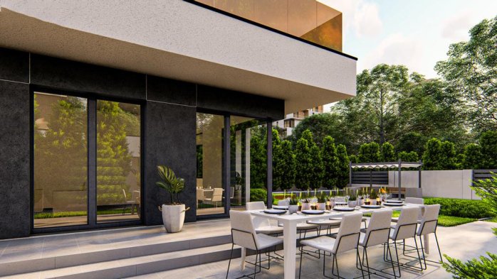 Проєкт будинку Ux217 - Двоповерхові дома в Україні