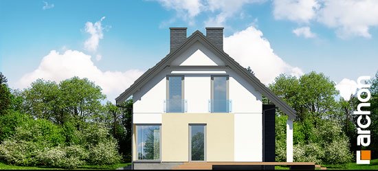 Проект дома Дом в цитринках - 4 С мансардным этажом дома в Украине