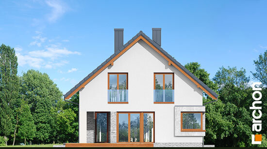 Проєкт будинку Будинок в ізопірумі 2 - З мансардним поверхом дома в Україні