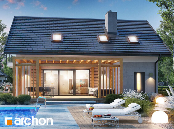 Проект дома Дом в аурорах 7 (А)