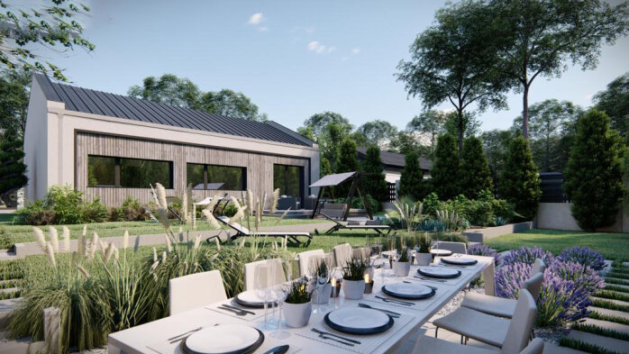 Проєкт будинку U514 - Одноповерхові дома в Україні