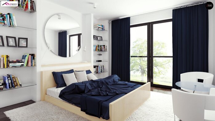 Проект дома Ux55 - 8 Двухэтажные дома в Украине