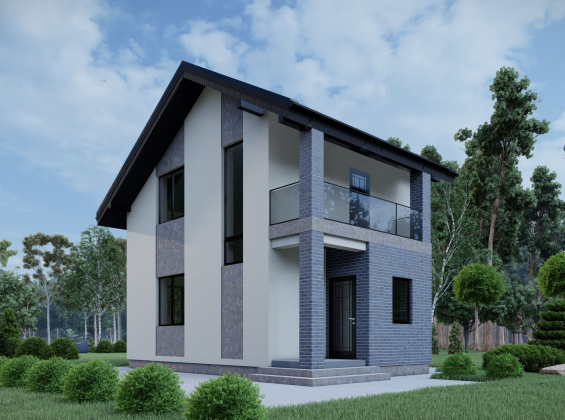 Проєкт будинку DBT 490