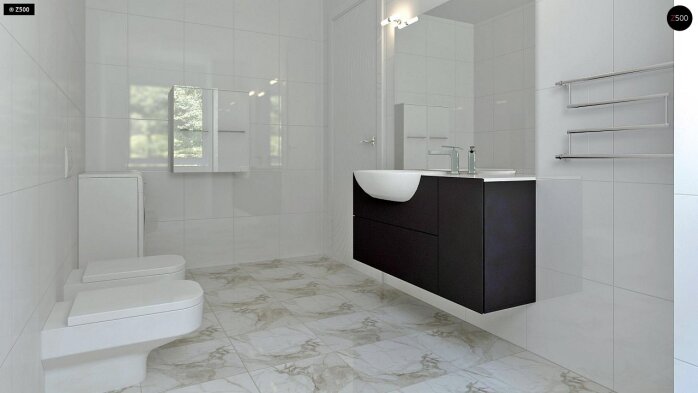 Проект дома U295 k - 14 Двухэтажные дома в Украине