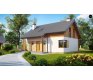 Проєкт будинку U210 v1 - З мансардним поверхом дома в Україні