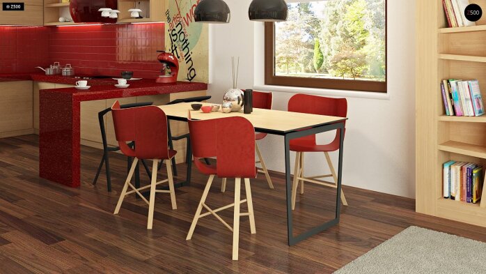 Проект дома U176 GP - 10 Одноэтажные дома в Украине