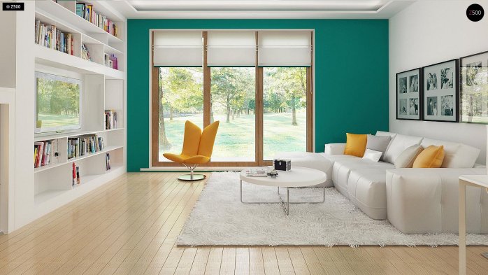 Проєкт будинку U162 GLv2 - З мансардним поверхом дома в Україні