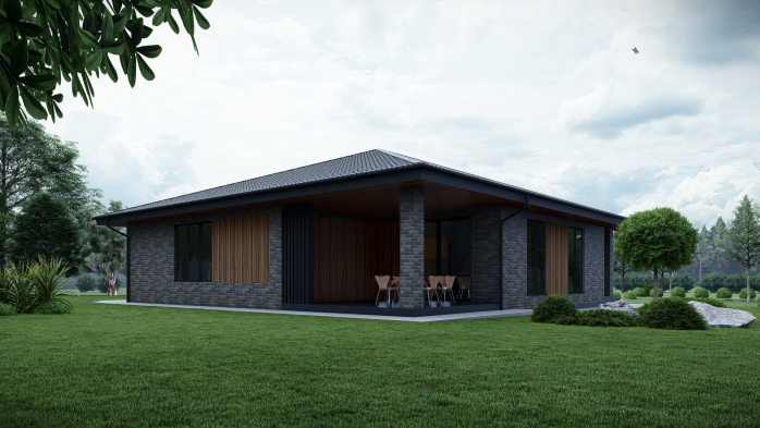 Проєкт будинку DBT 557 - Одноповерхові дома в Україні