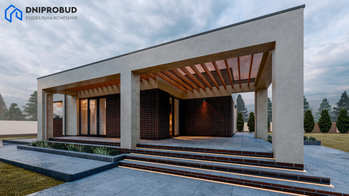 Проєкт будинку DB 52 - Одноповерхові дома в Україні