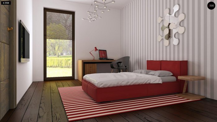 Проєкт будинку U261 - Одноповерхові дома в Україні